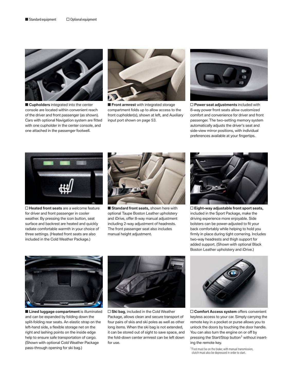 2008 BMW 1-Series Coupe Brochure Page 1